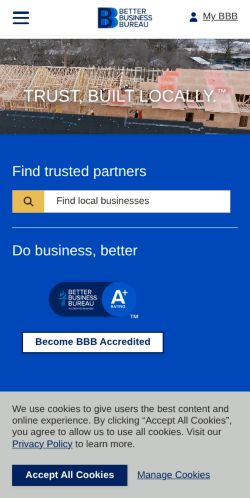 Screenshot of the audited page (Mobile 375×812)
