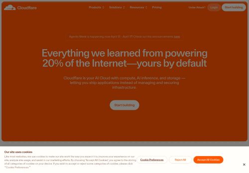 Screenshot of the audited page (Desktop 1440×900)