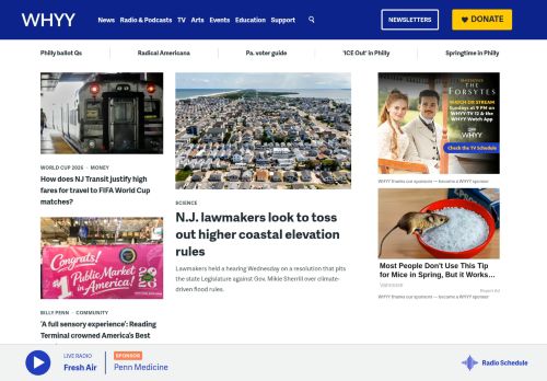 Screenshot of the audited page (Desktop 1440×900)