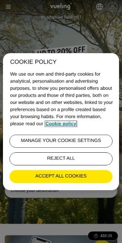 Screenshot of the audited page (Mobile 375×812)