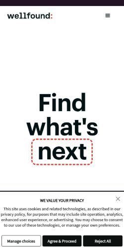 Screenshot of the audited page (Mobile 375×812)