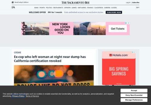 Screenshot of the audited page (Desktop 1440×900)