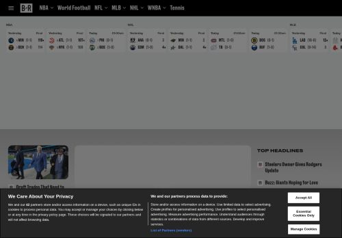 Screenshot of the audited page (Desktop 1440×900)