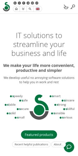 Screenshot of the audited page (Mobile 375×812)