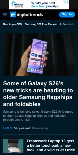 Screenshot of the audited page (Mobile 375×812)