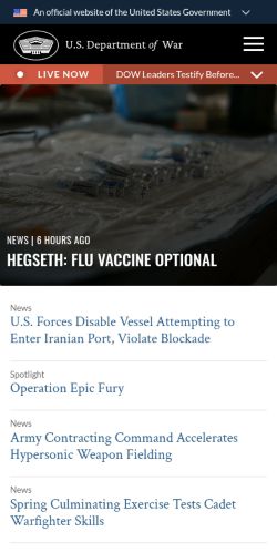 Screenshot of the audited page (Mobile 375×812)