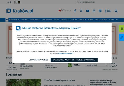 Screenshot of the audited page (Desktop 1440×900)