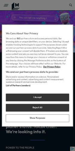 Screenshot of the audited page (Mobile 375×812)