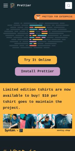 Screenshot of the audited page (Mobile 375×812)