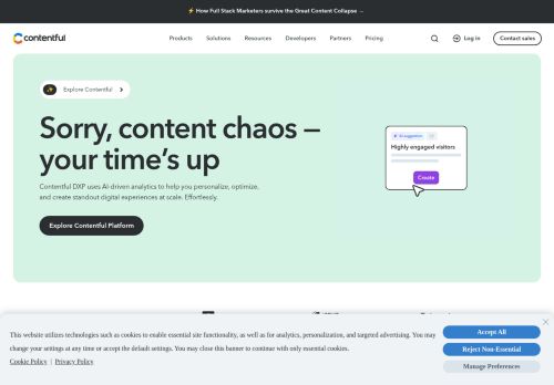 Screenshot of the audited page (Desktop 1440×900)