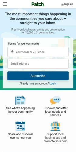 Screenshot of the audited page (Mobile 375×812)