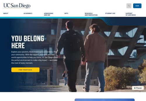 Screenshot of the audited page (Desktop 1440×900)