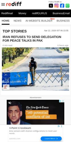 Screenshot of the audited page (Mobile 375×812)