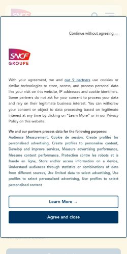 Screenshot of the audited page (Mobile 375×812)