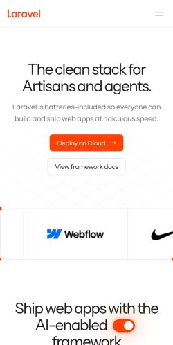 Screenshot of the audited page (Mobile 375×812)