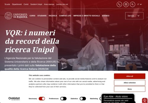 Screenshot of the audited page (Desktop 1440×900)