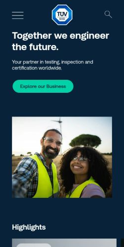 Screenshot of the audited page (Mobile 375×812)