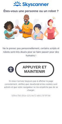 Screenshot of the audited page (Mobile 375×812)