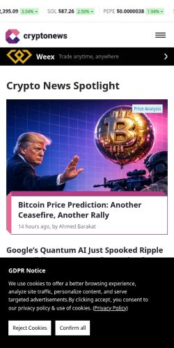 Screenshot of the audited page (Mobile 375×812)