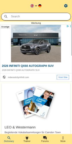 Screenshot of the audited page (Mobile 375×812)