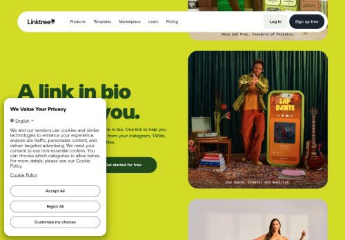 Screenshot of the audited page (Desktop 1440×900)