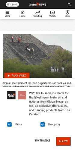 Screenshot of the audited page (Mobile 375×812)