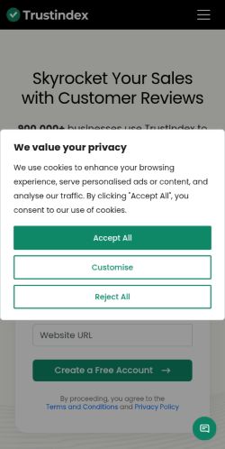 Screenshot of the audited page (Mobile 375×812)
