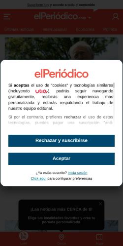 Screenshot of the audited page (Mobile 375×812)