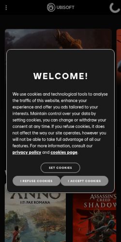 Screenshot of the audited page (Mobile 375×812)