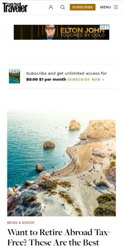 Screenshot of the audited page (Mobile 375×812)