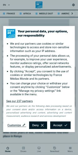 Screenshot of the audited page (Mobile 375×812)