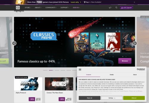 Screenshot of the audited page (Desktop 1440×900)
