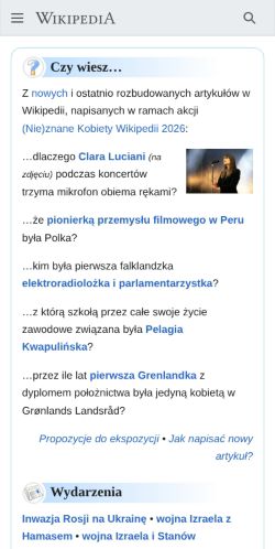 Screenshot of the audited page (Mobile 375×812)