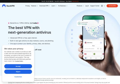 Screenshot of the audited page (Desktop 1440×900)