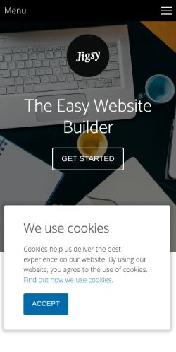 Screenshot of the audited page (Mobile 375×812)