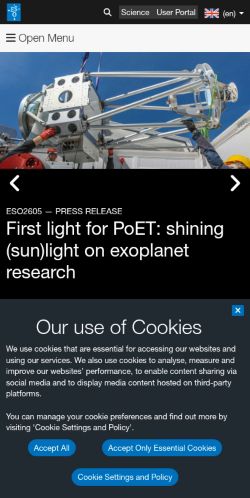 Screenshot of the audited page (Mobile 375×812)