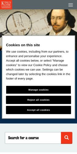 Screenshot of the audited page (Mobile 375×812)