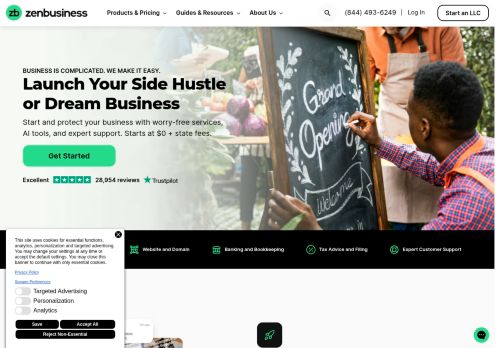 Screenshot of the audited page (Desktop 1440×900)