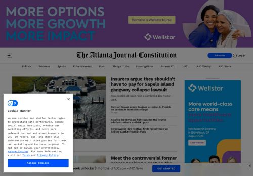 Screenshot of the audited page (Desktop 1440×900)