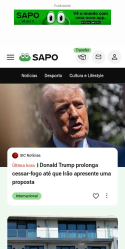 Screenshot of the audited page (Mobile 375×812)