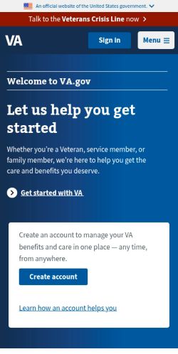 Screenshot of the audited page (Mobile 375×812)