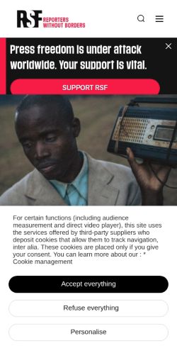 Screenshot of the audited page (Mobile 375×812)