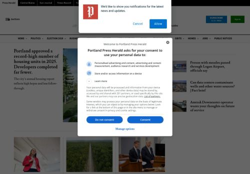 Screenshot of the audited page (Desktop 1440×900)