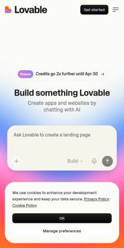 Screenshot of the audited page (Mobile 375×812)