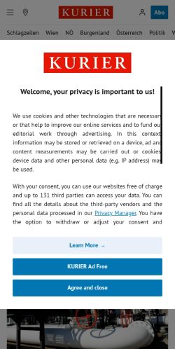 Screenshot of the audited page (Mobile 375×812)