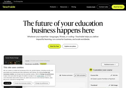 Screenshot of the audited page (Desktop 1440×900)