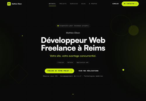 Screenshot of the audited page (Desktop 1440×900)
