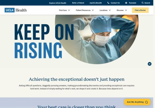 Screenshot of the audited page (Desktop 1440×900)