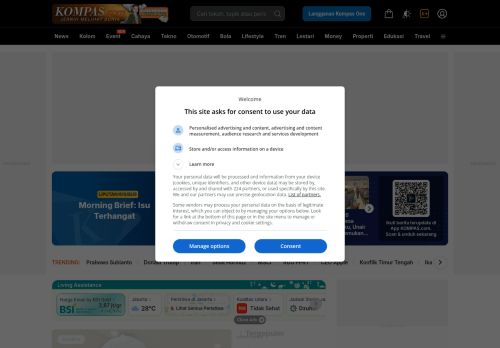 Screenshot of the audited page (Desktop 1440×900)
