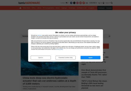 Screenshot of the audited page (Desktop 1440×900)